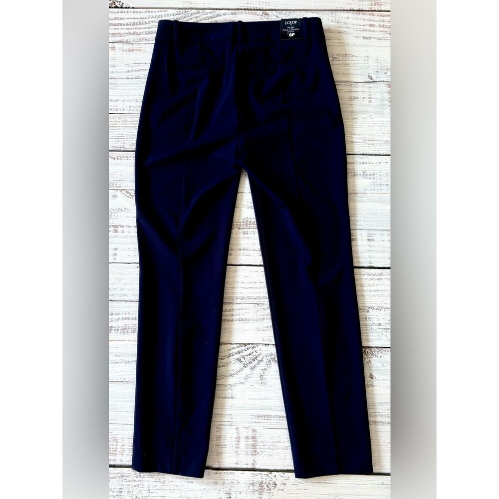 https://poshmark.com/listing/JCrew-Ruby-Full-Length-Pant-NWT-Navy-6P-6a5ad4bdb7f - Picture 3 of 12